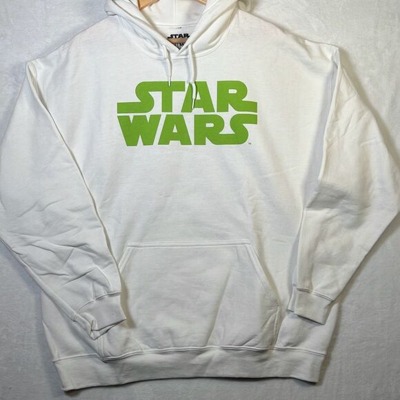Star Wars White Character Group Hoodie pullover‎ Brand New Men XLarge - Picture 3 of 6